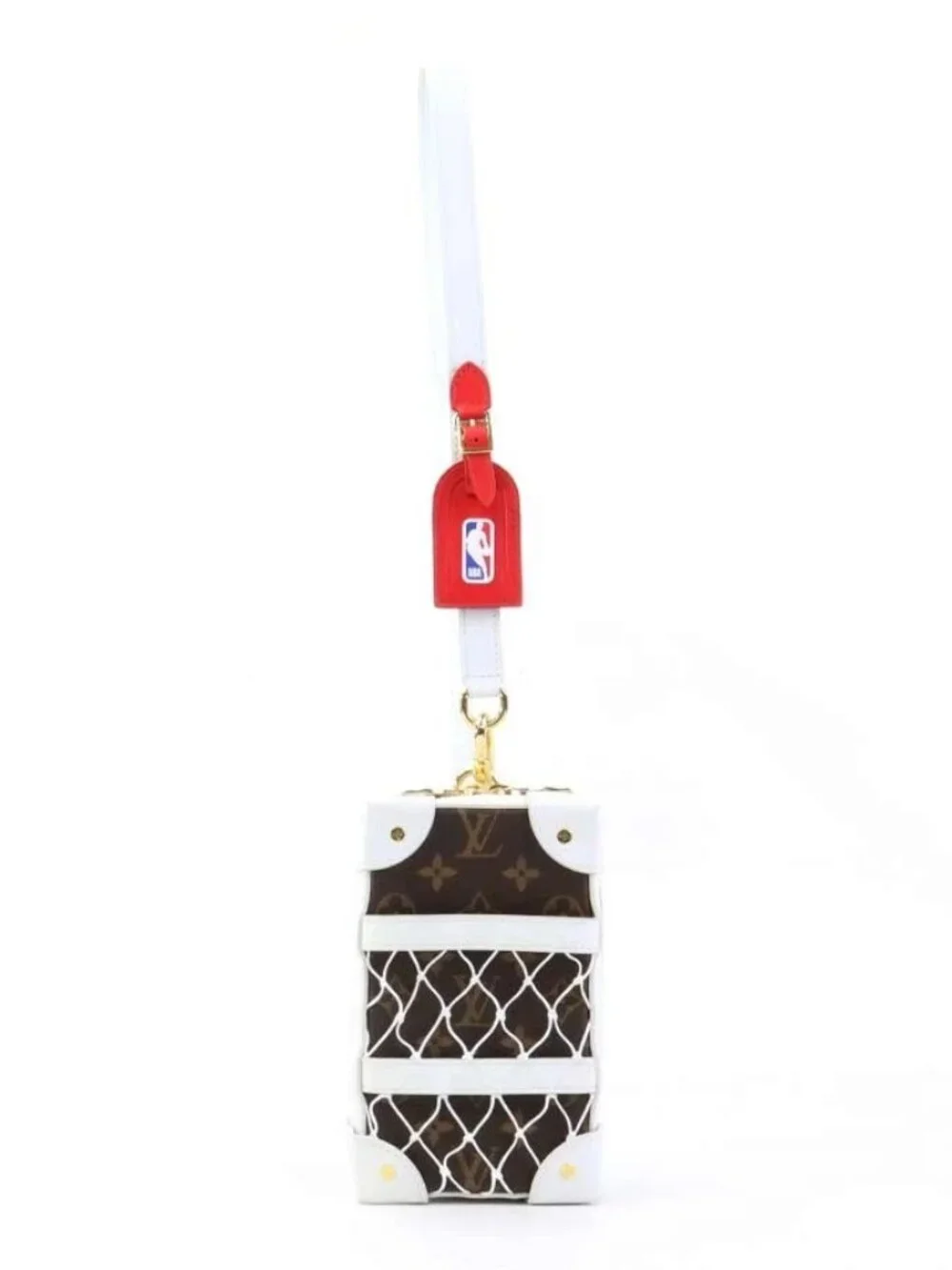 LOUIS VUITTON LV×NBA Soft Trunk Phone Box Body Bag